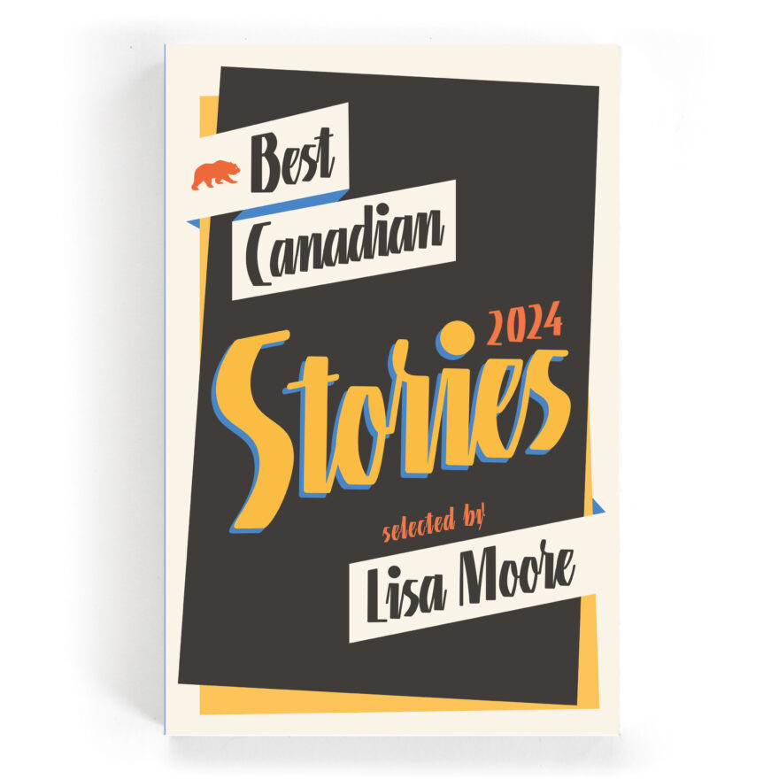 Front cover design for Best Canadian Stories 2024